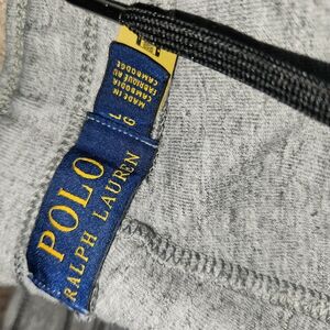 Polo by Ralph Lauren Gray Sweatpant Joggers Size LARGE